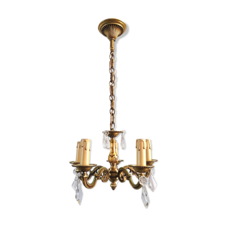 5-light bronze chandelier