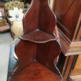 Shelf corner inlaid flowers XVIII