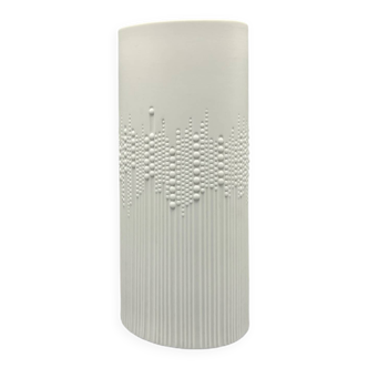 Vase cylindrique ovale en porcelaine de Tapio Wirkkala pour Rosenthal Studio-Linie