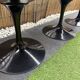Chaise knoll Tulip noir – Eero Saarinen pour Knoll