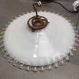 Opaline and porcelain up and down suspension