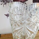 Old crystal vase