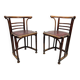 Chairs in the Jugendstil style of Josef Hoffmann
