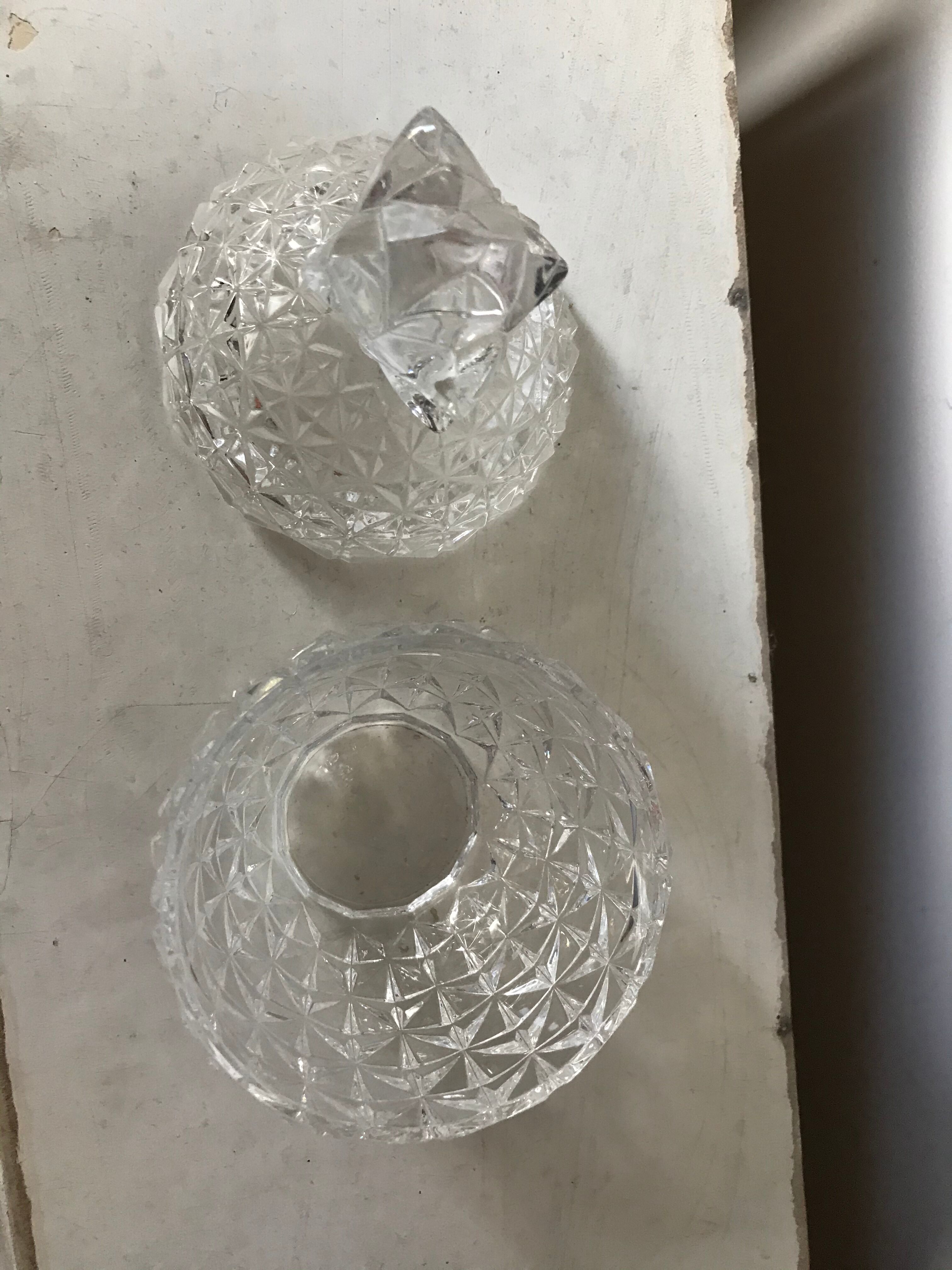 Crystal pineapple candy box