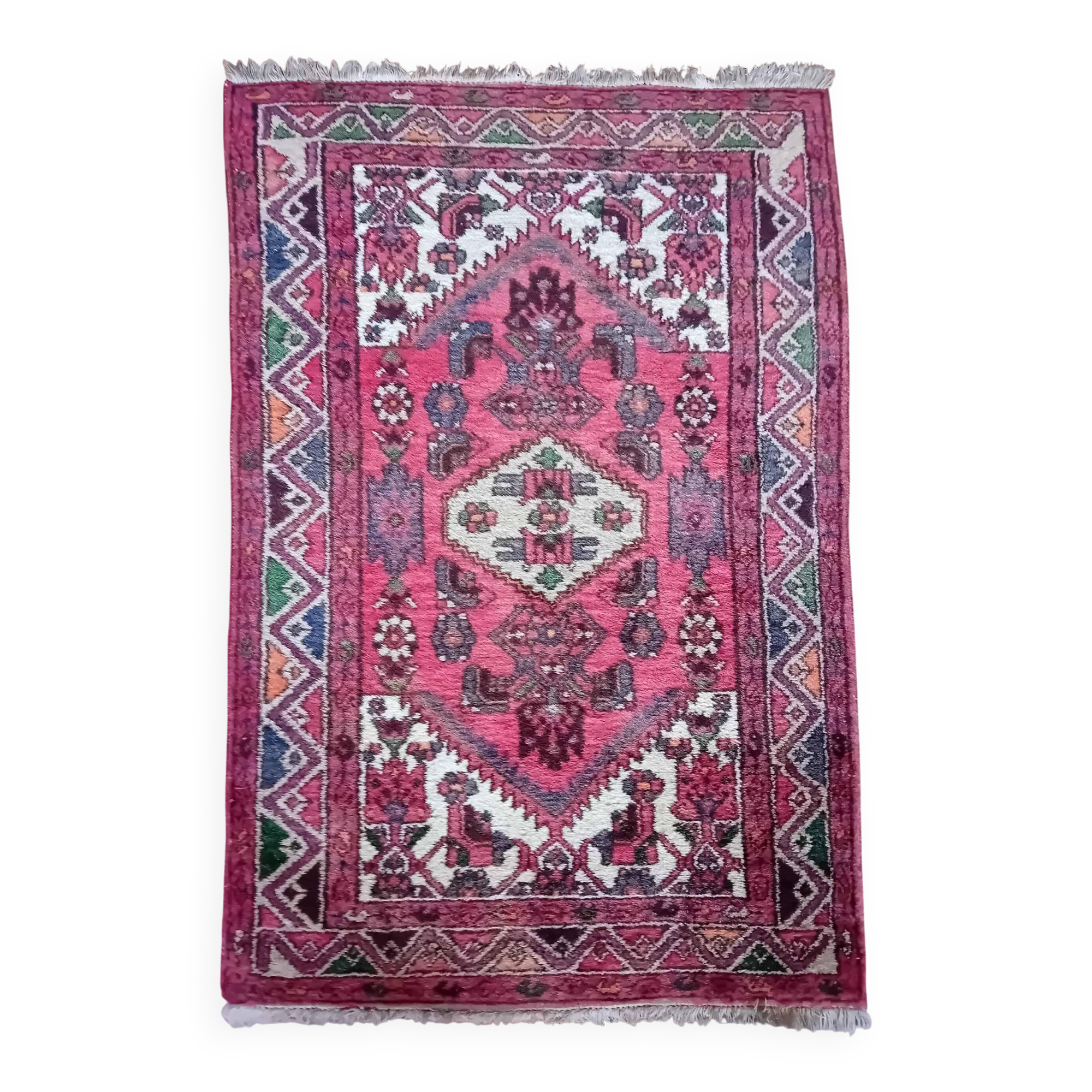 Handmade Persian Hamadan Rug 155x94cm