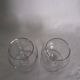 Set of 2 cognac or liqueur glasses