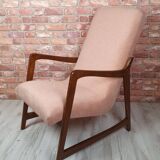 Renovted armchair, type 364, designed by Barbara Fenrych-Węcławska, Poland 1950s