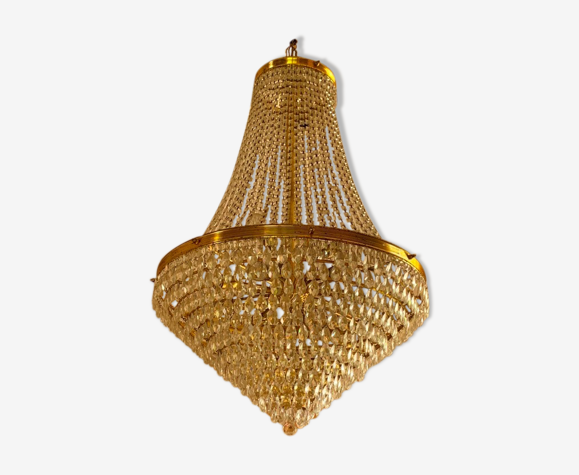 Lustre en Swarovski cristal de château