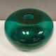 Vintage emerald green vase from Swedish Ikea 1990s.