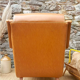 Vintage armchair in skai