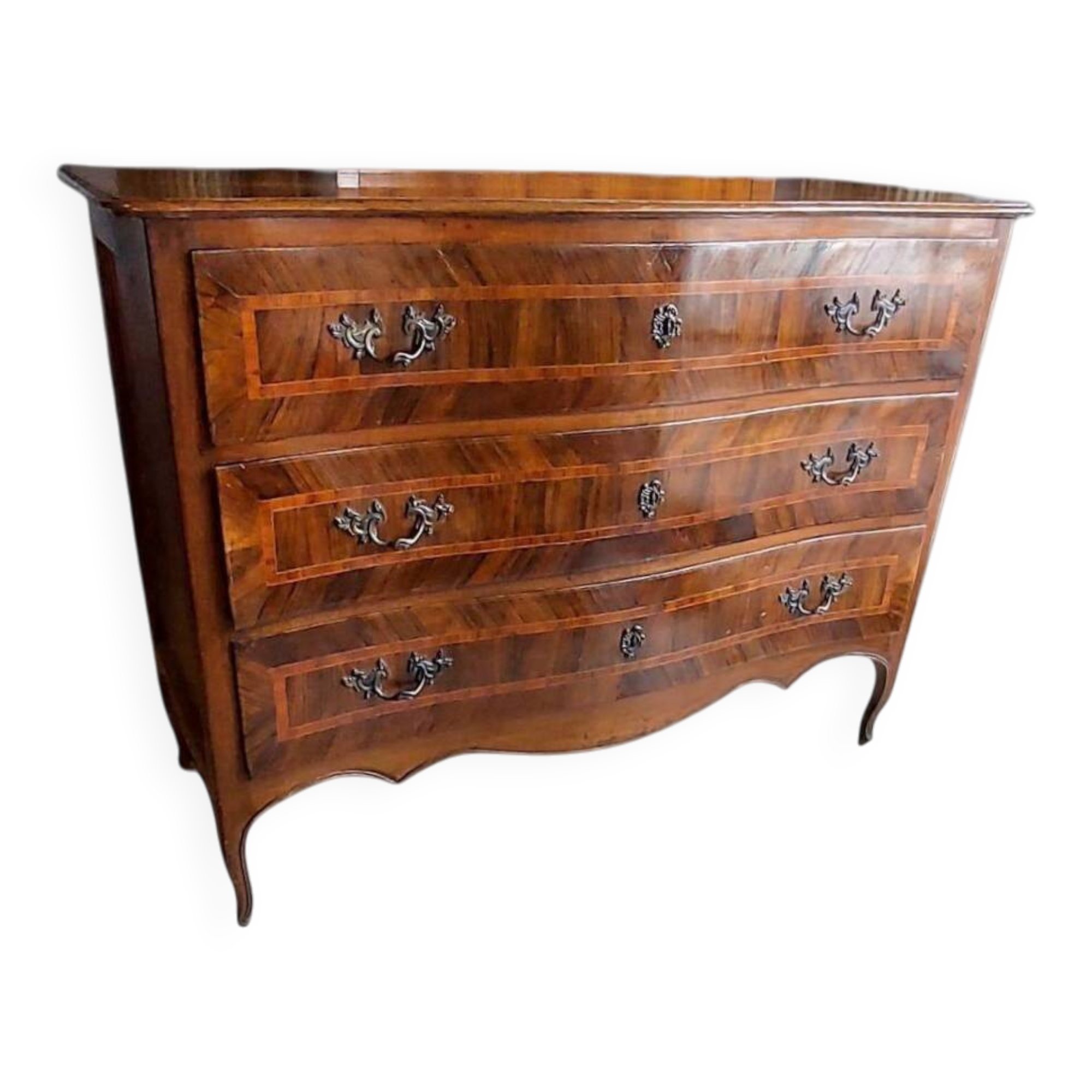 Louis XV Baroque chest of drawers, second half of the 18th century