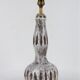 Lampe coloquinte céramique 1950