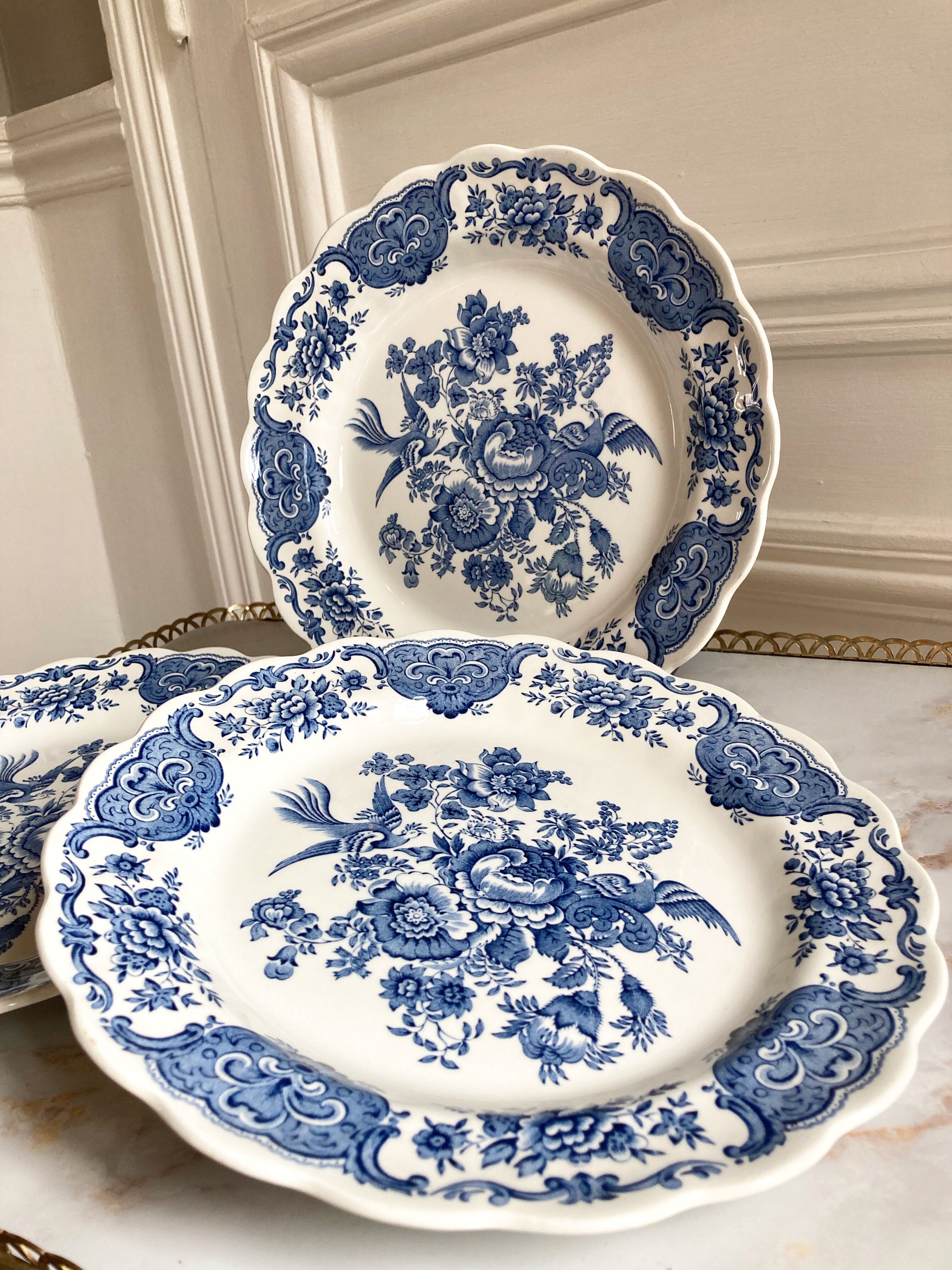 English Ridgway Windsor Flat Plates