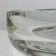 Cendrier en cristal taillé à la main vintage des années 50