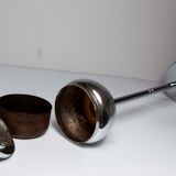 Ashtray on foot art deco chrome