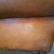 Old leather club chair 1940-1950