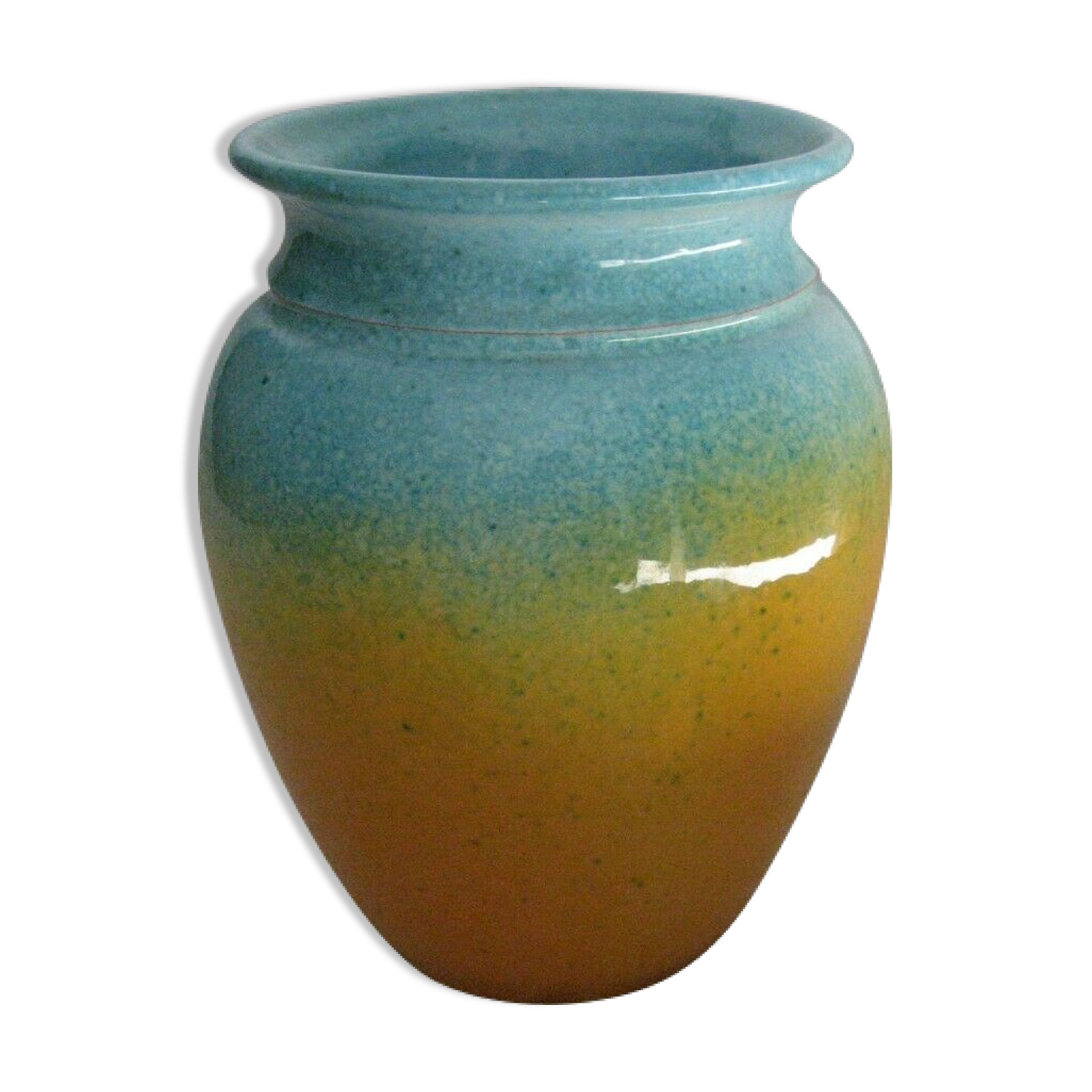 Contemporary pottery vase of The Scorpion Le Thoronet Var 83