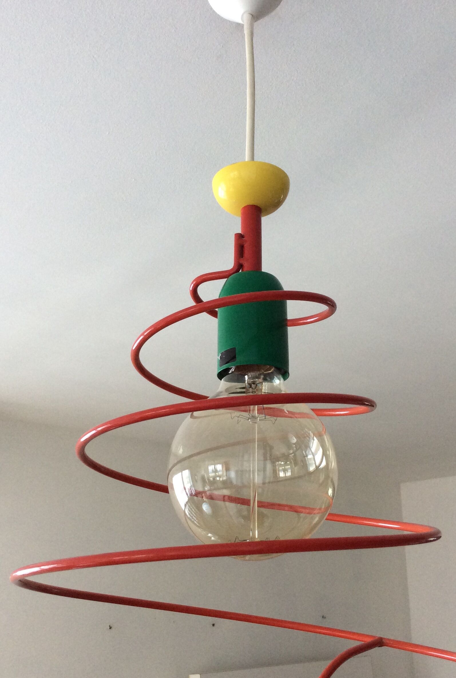 Vintage pendant lamp from the 80s