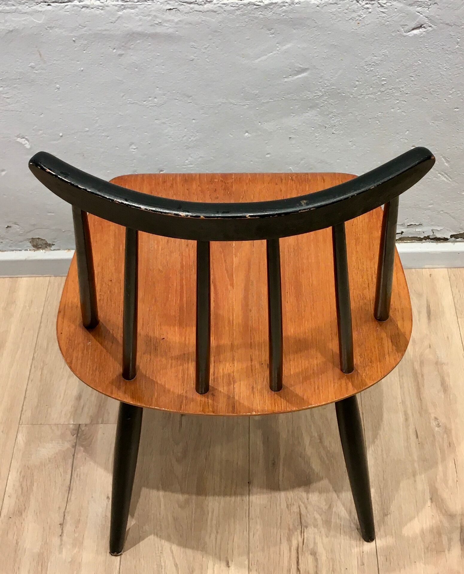 Fanett chair by ilmari Tapiovaara for edsby Verken Sweden 1960