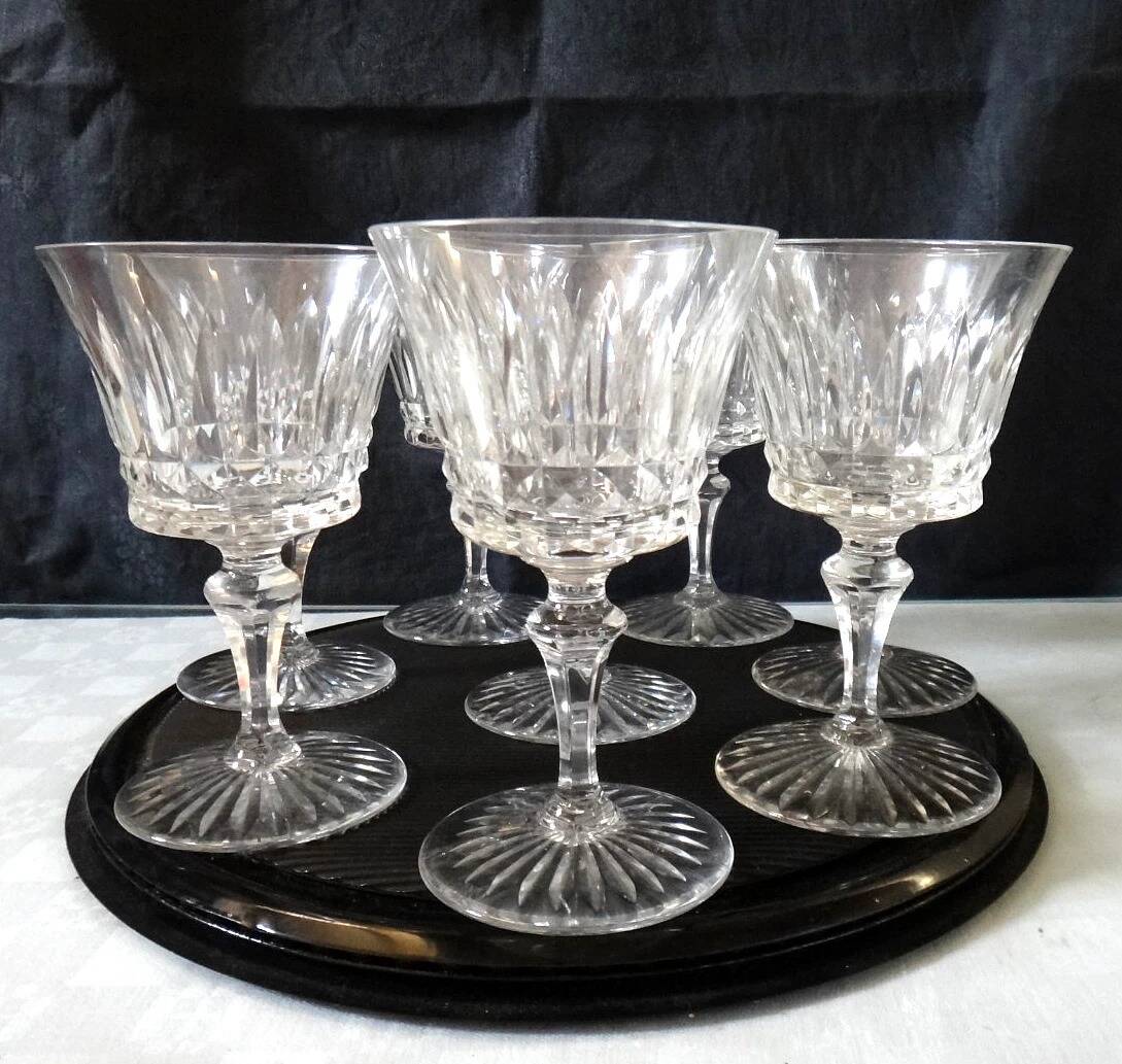 Baccarat buckingham 8 red wine glasses crystal - 13.5 cm