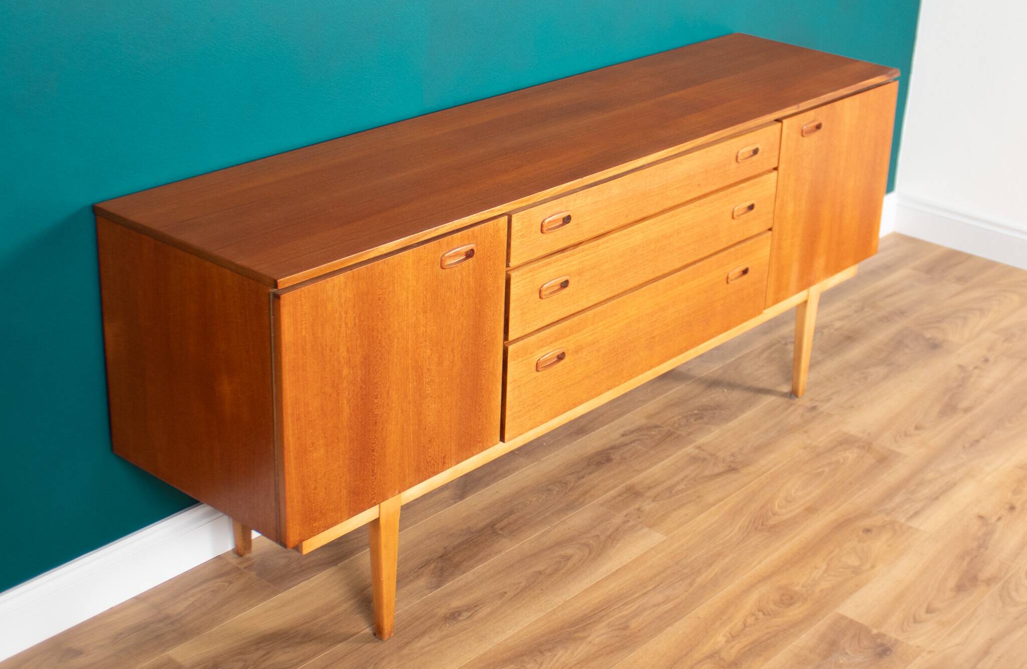 Retro teak 1960s nathan mid century sideboard