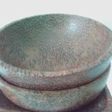 Set of wooden appetizer cups