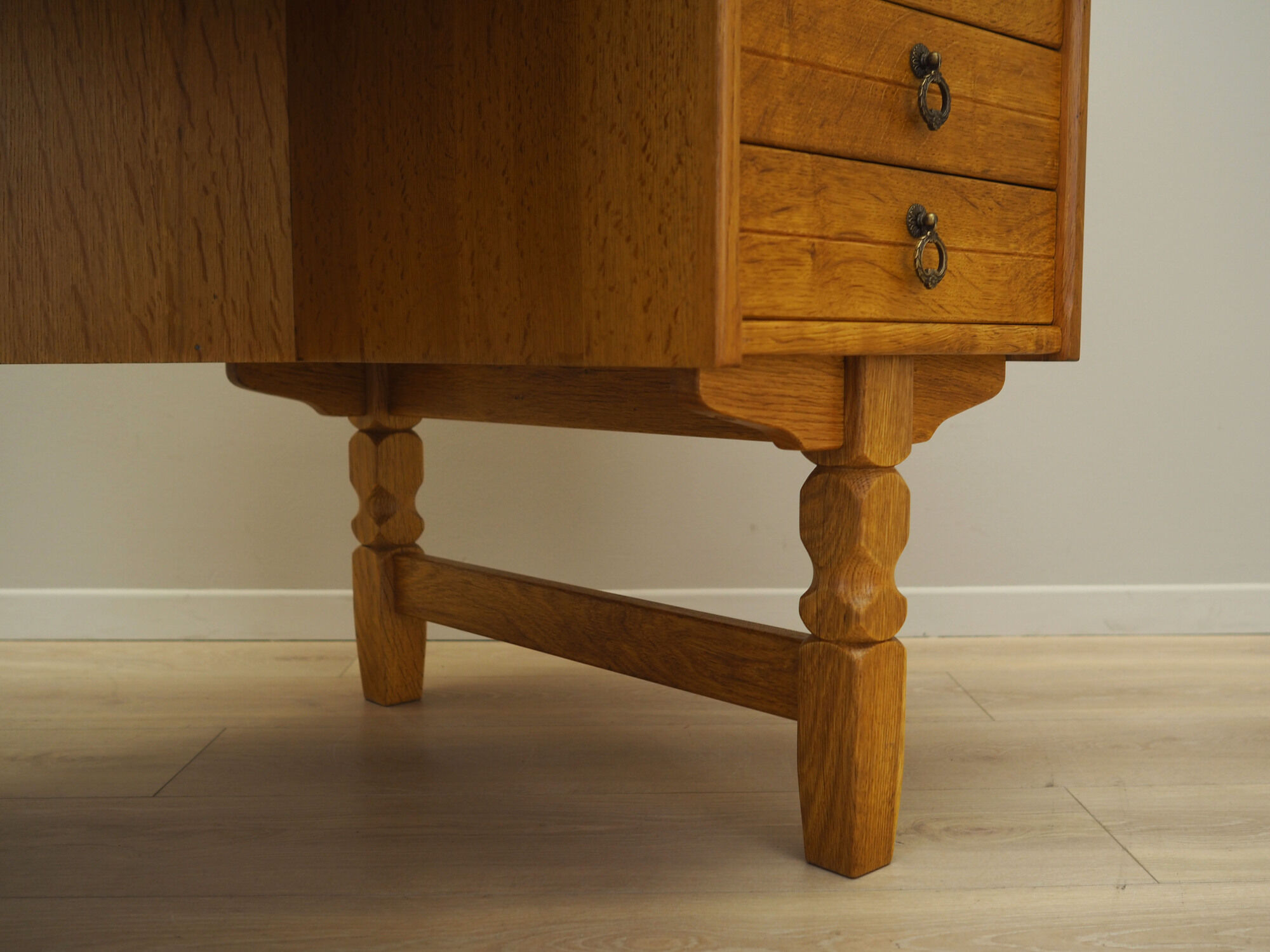 Oak desk, Danish design, 1960s