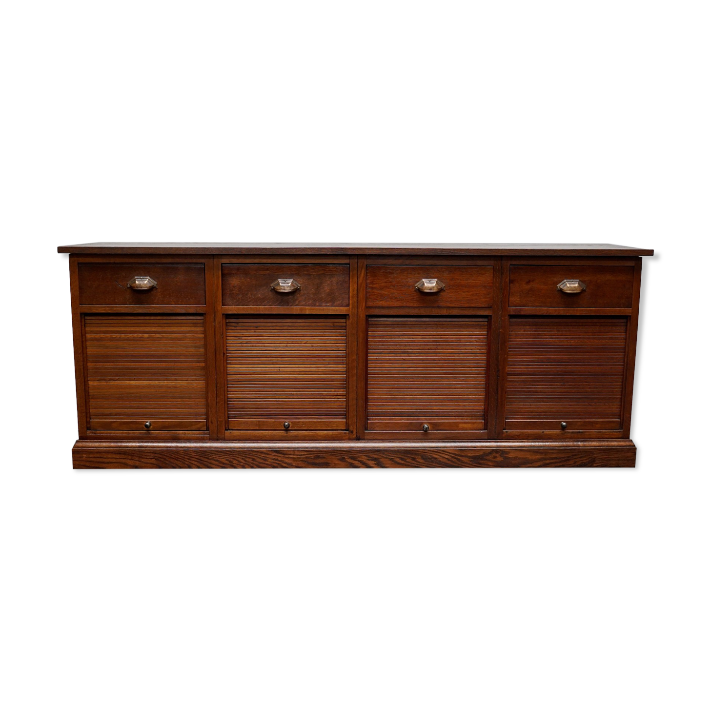Dutch oak sideboard filing cabinet, 1930s