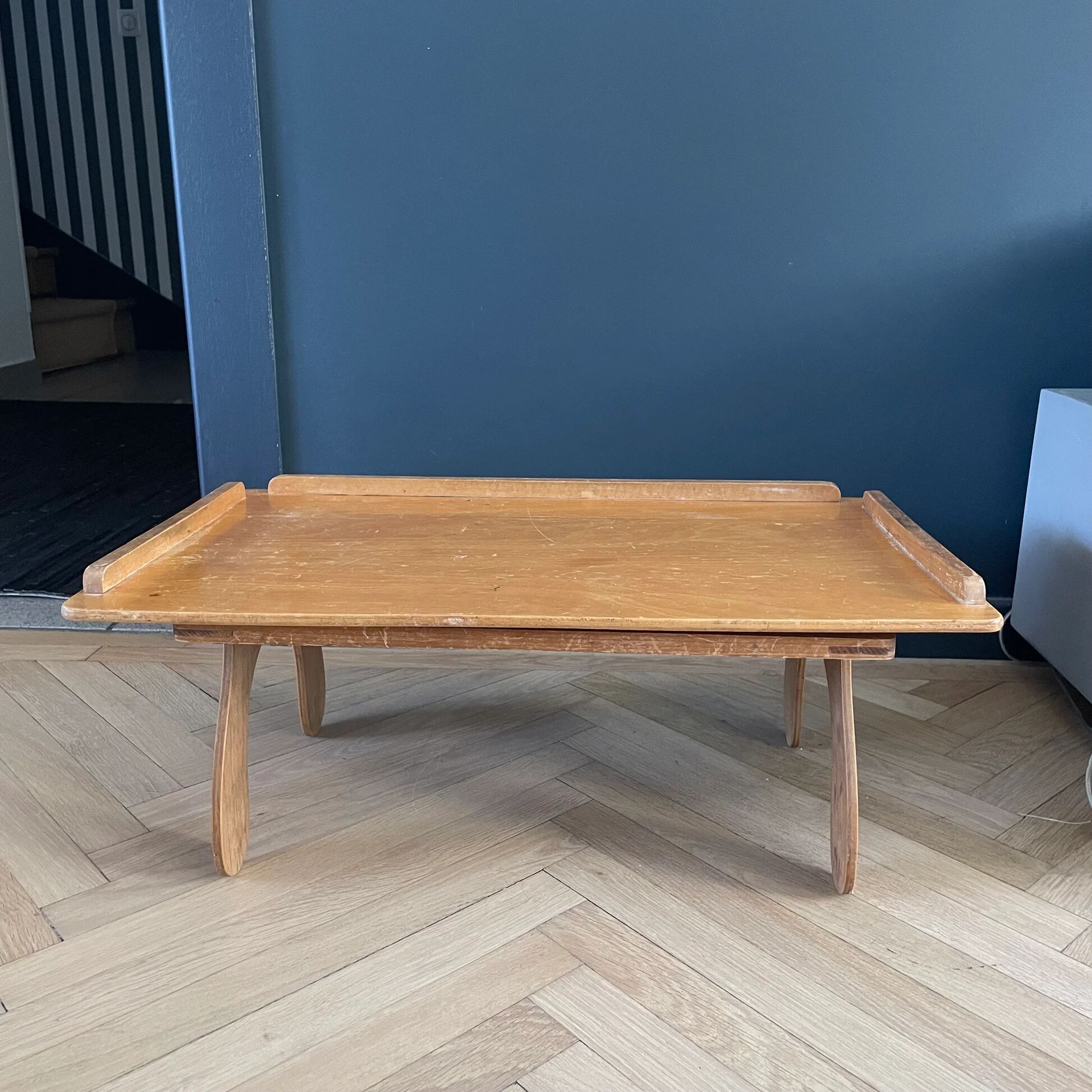 Plateau pupitre pliable en bois