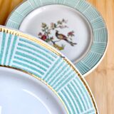 Dessert plates Badonviller 50s