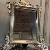 Silver Table Mirror on a Wooden Core, Venice, Circa 1750