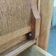 Guillerme and Chambron cabinet with ceramic handles