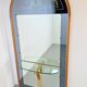Vintage Floor Mirror with Console Table from Cristal Art, Italy, 1960s