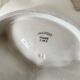 Pillivuyt porcelain 3-compartment dish, blue flowers