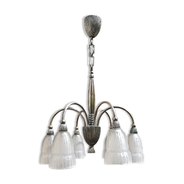 Lustre d'époque Art Déco