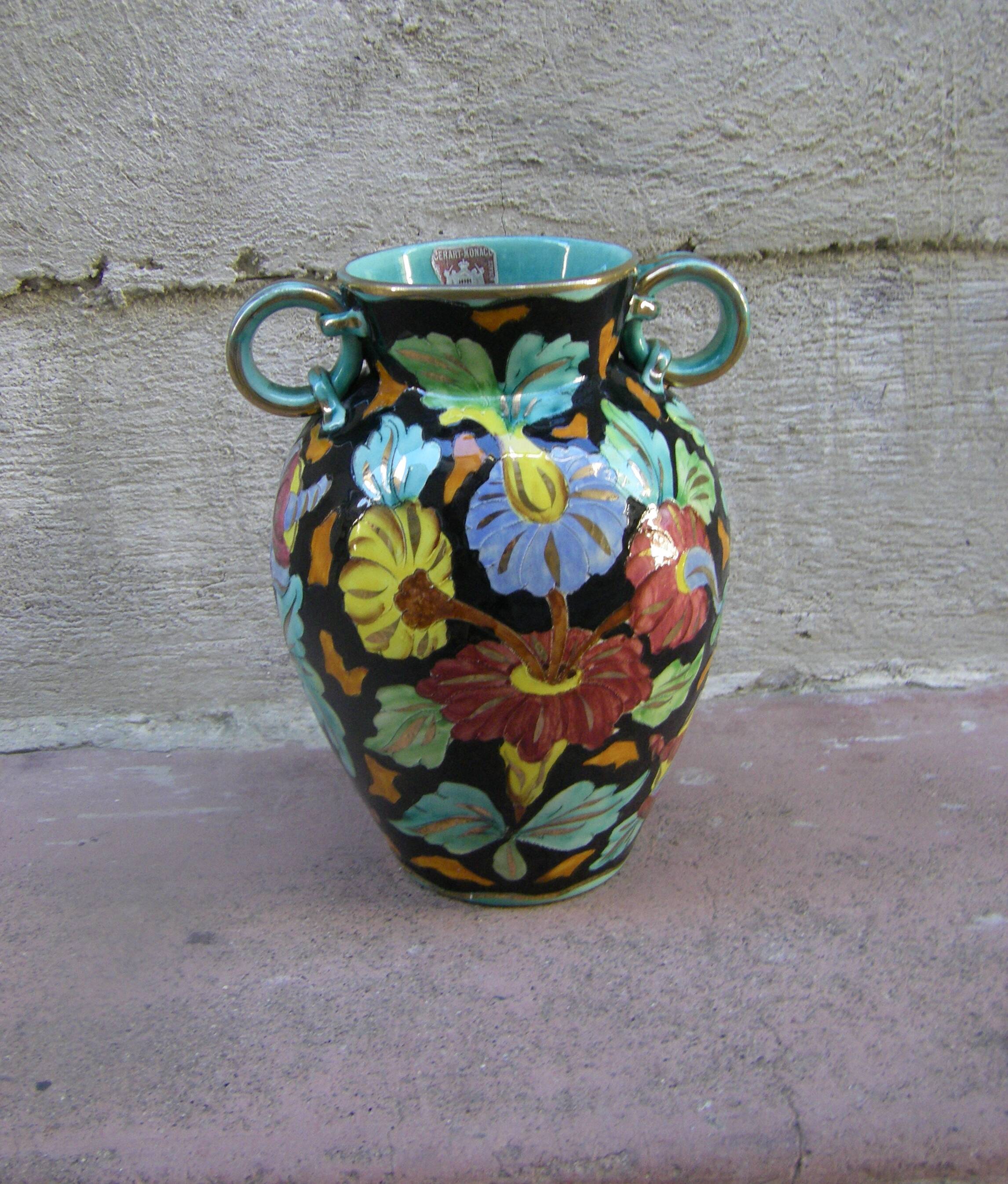 Ceramic vase from Monaco