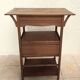 Vintage oak accent cabinet