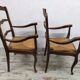 Old regency armchairs