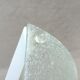 Wall lamp Demi-Lune Drimmer in worked glass 40 cm