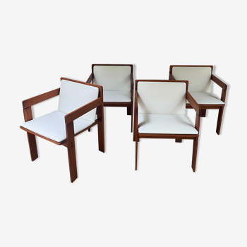 4 armchairs - Reguitti Edition - 70s