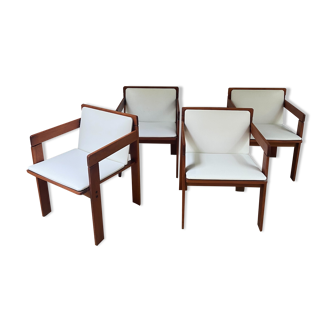 4 armchairs - Reguitti Edition - 70s