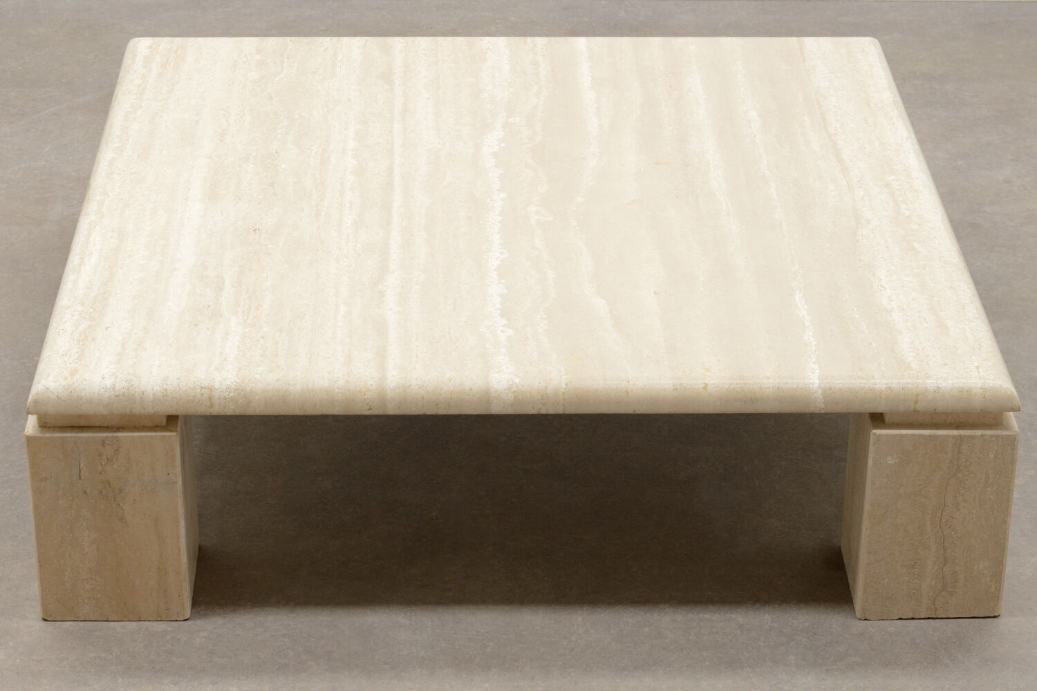 70’s Italian travertine coffee table