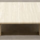 70’s Italian travertine coffee table