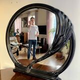 Art Deco round mirror