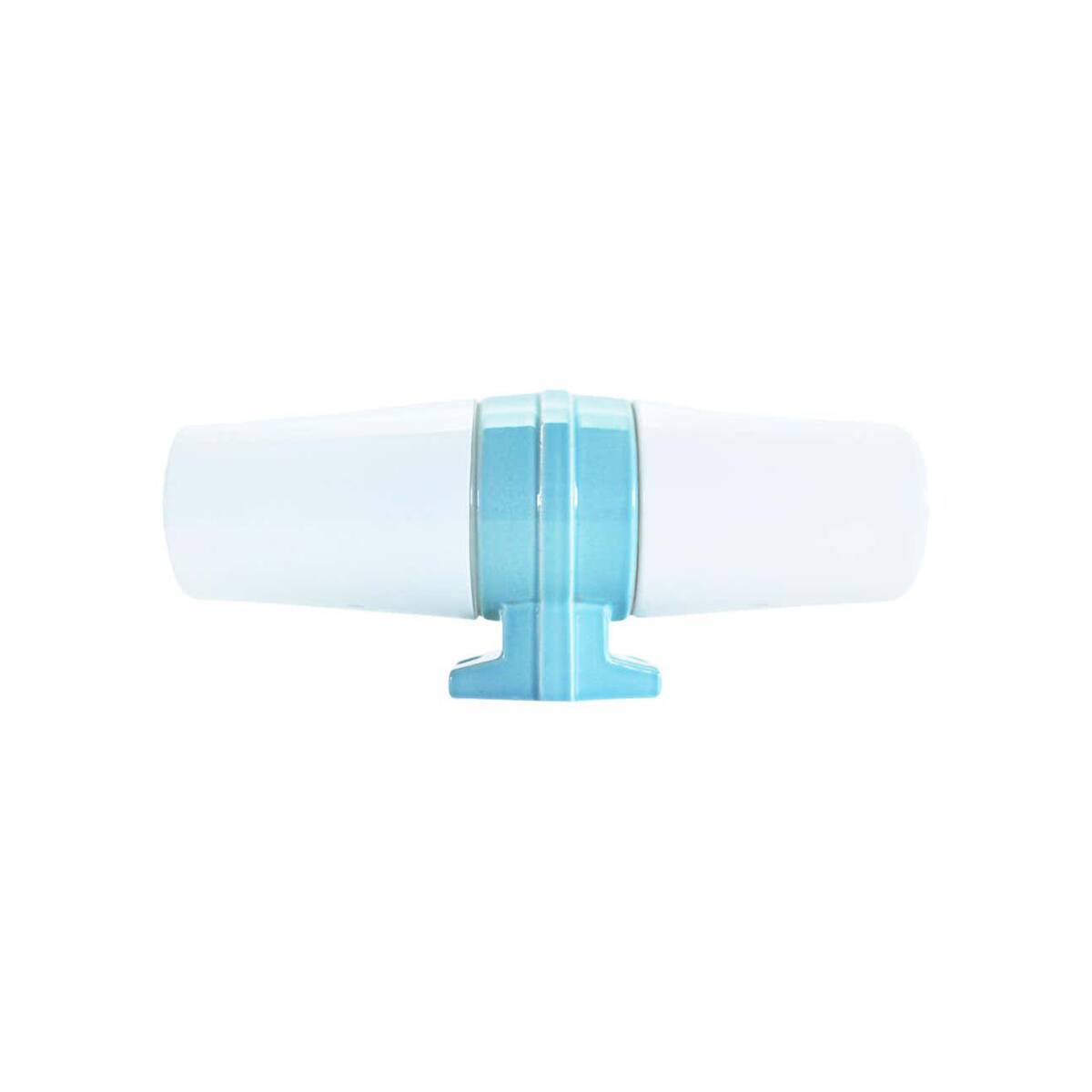 Large Scandinavian Modern Opaline Glass and Porcelain Wall Light by IFÖ, 1960s