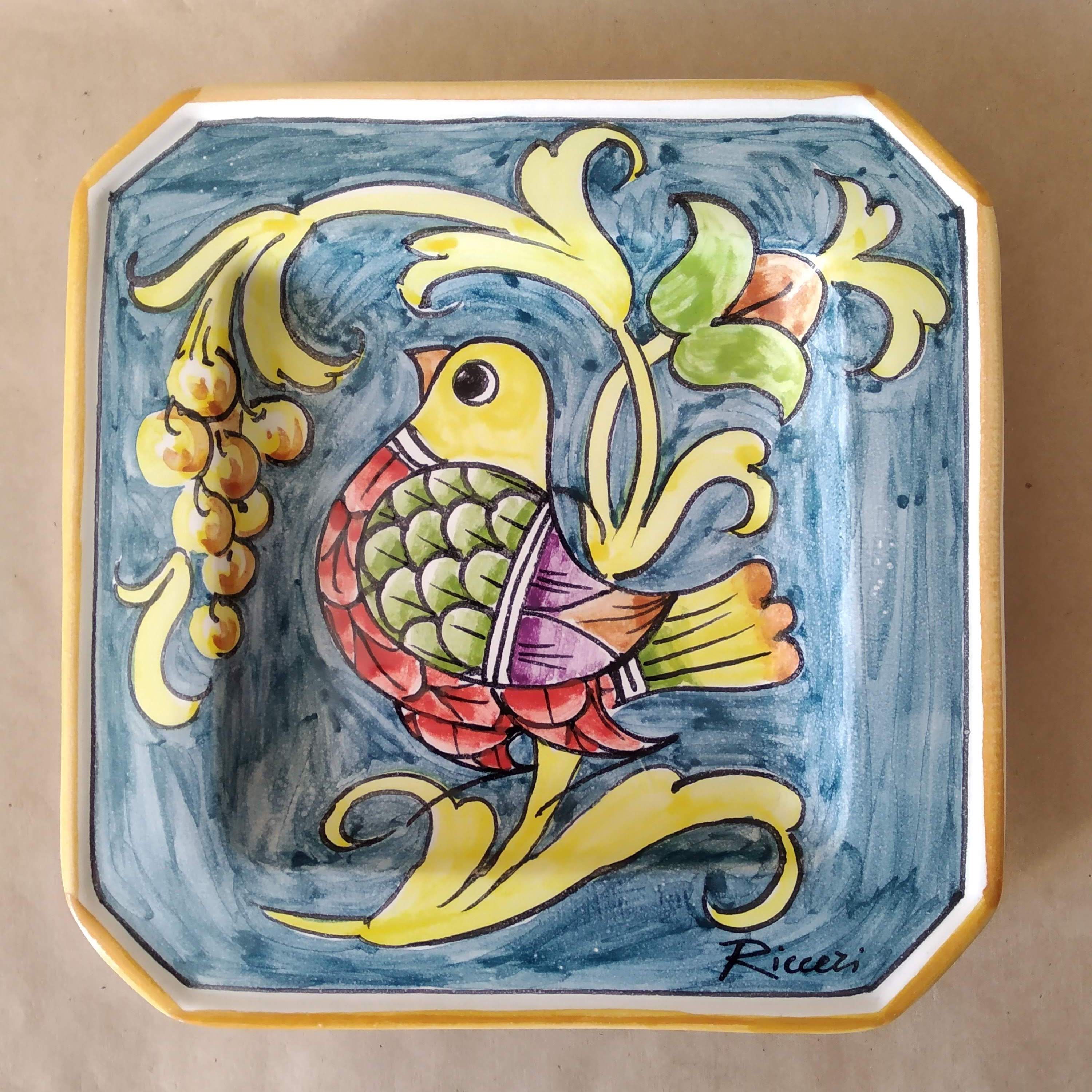 Ricceri Firenze Italy ceramic pocket emptier from the 80s