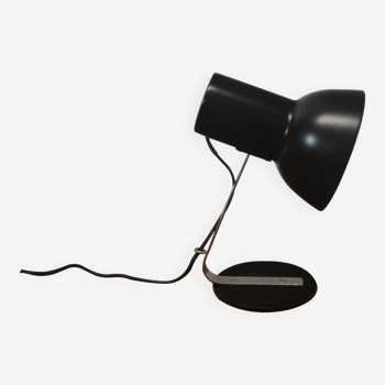 Lampe de table noire, années 60