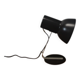 Lampe de table noire, années 60