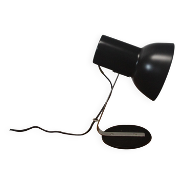 Lampe de table noire, années 60