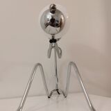 Vintage table lamp chromed metal